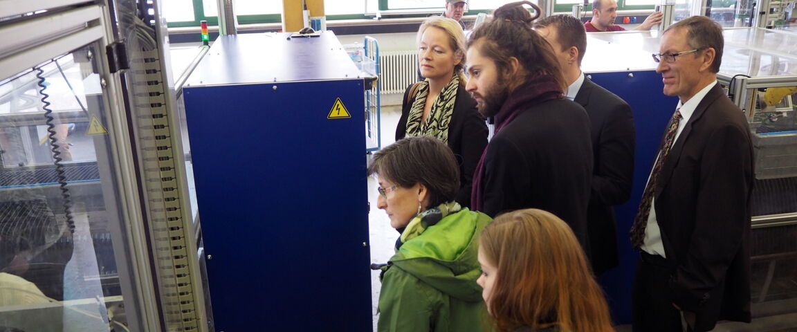 Thekla Walker besucht GWW