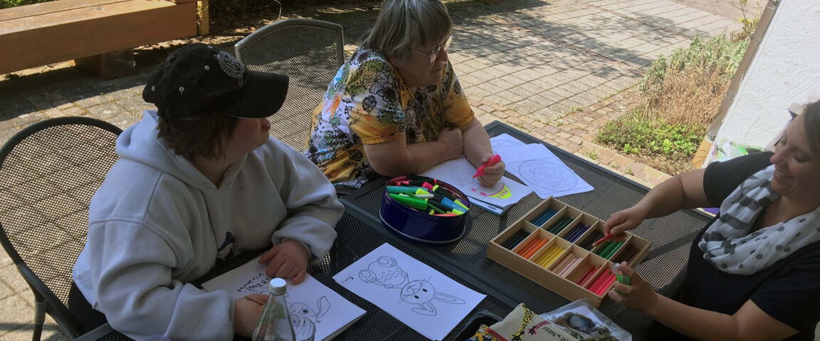 Malangebot im Wohnbereich