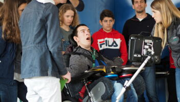 Besuch in der Realschule - Igor Resler erzählt Schülern über seinen Alltag