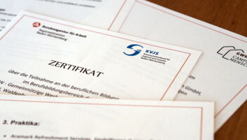 Abschlusszertifikate des Berufsbildungsbereichs