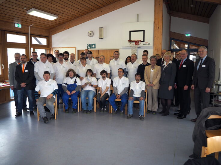 Thekla Walker und Roland Bernhard bei der GWW