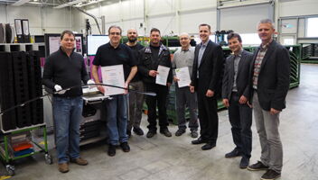 Urkunde Lean-Management Auszeichnung